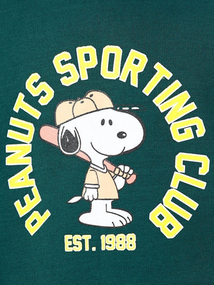 Edenrobe - Boy's Dark Green Hoodie - EBTH22-021