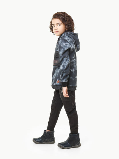 Edenrobe - Boy's Dark Grey Hoodie - EBTH22-023