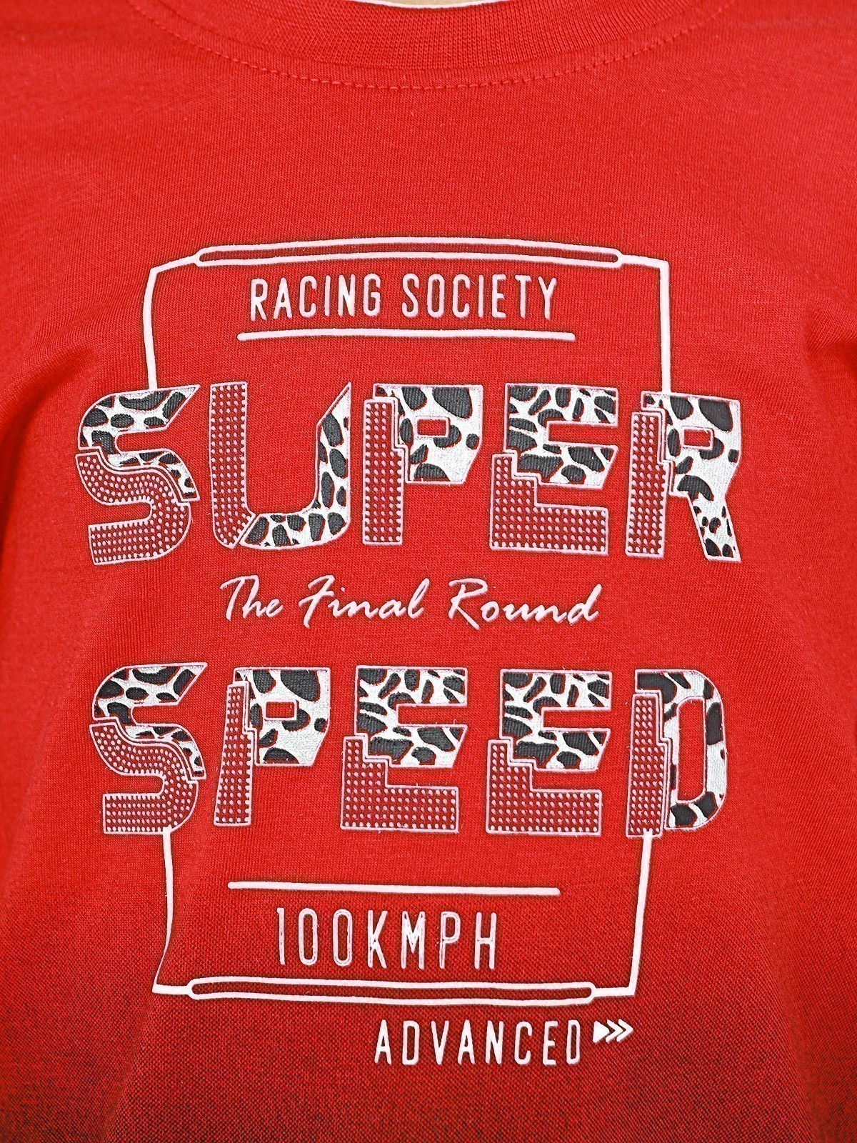 Edenrobe - Boy's Red Full Sleeve T-Shirt - EBTGF22-011