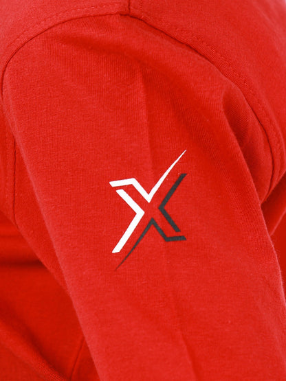 Edenrobe - Boy's Red Full Sleeve T-Shirt - EBTGF22-011