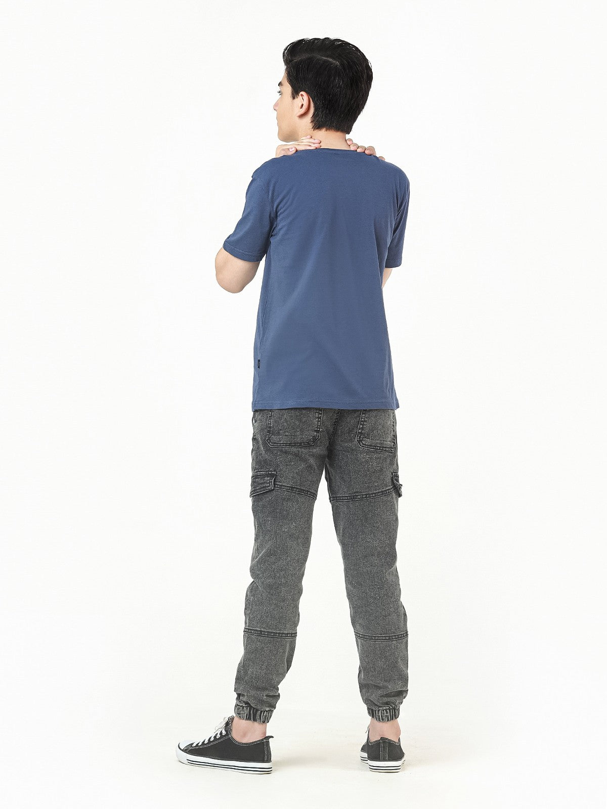 Edenrobe - Boy's Navy Blue T-Shirt - EBTTS22-010