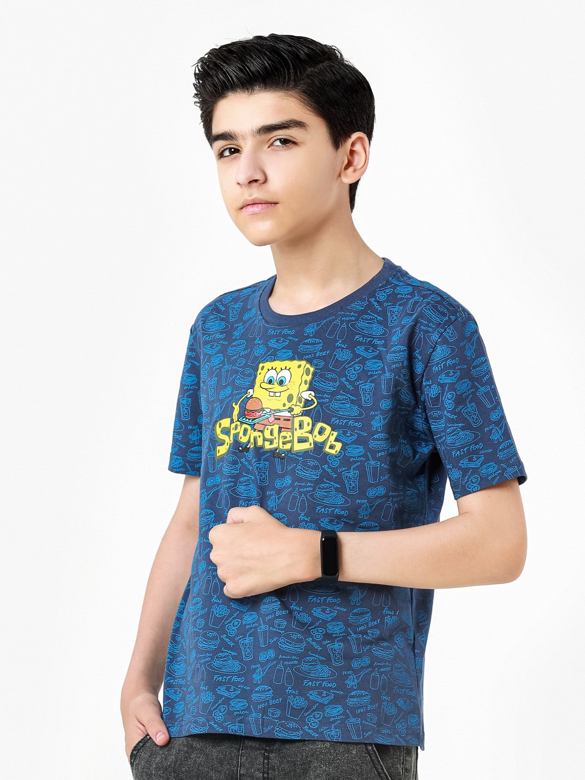 Edenrobe - Boy's Blue T-Shirt - EBTTS22-021