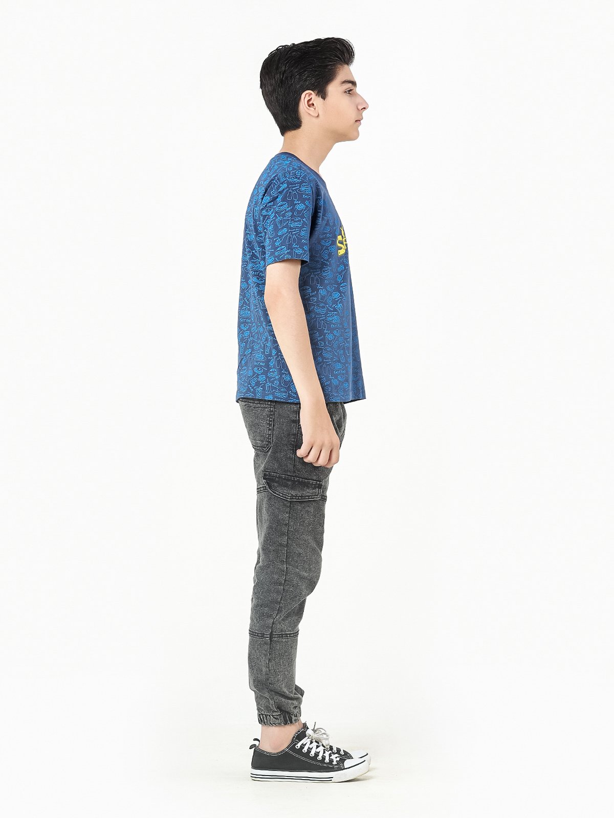 Edenrobe - Boy's Blue T-Shirt - EBTTS22-021