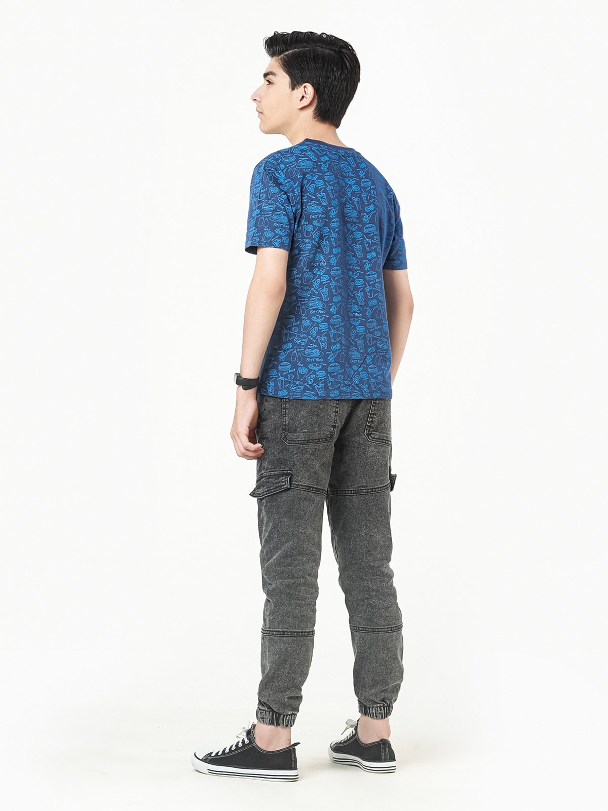 Edenrobe - Boy's Blue T-Shirt - EBTTS22-021