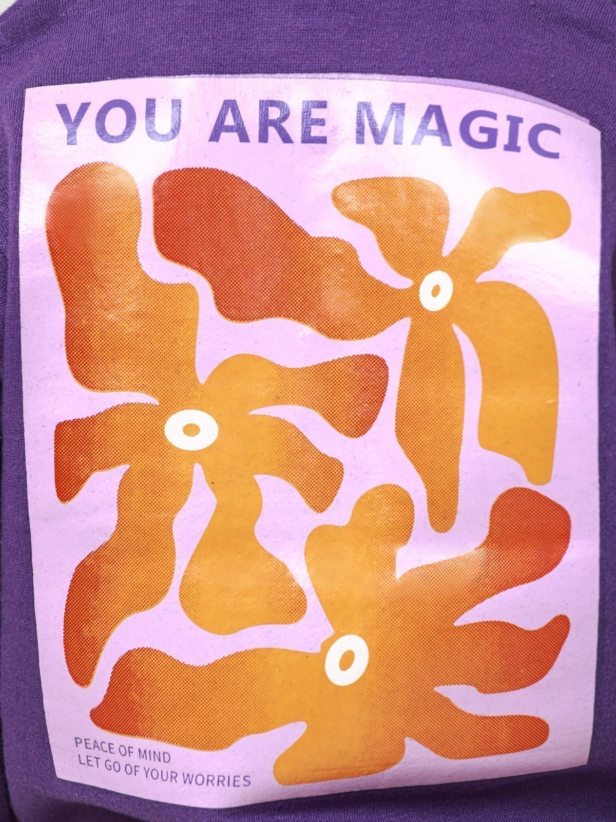 Edenrobe - Girl's Purple Hoodie - EGTH22-008