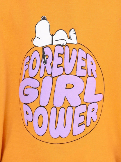 Edenrobe - Girl's Orange Hoodie - EGTH22-009