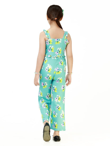 Edenrobe - Girl's Sky Blue Jumpsuit - EGTJSW22-004