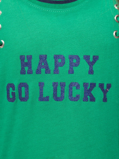 Edenrobe - Girl's Green Top - EGTK21-016