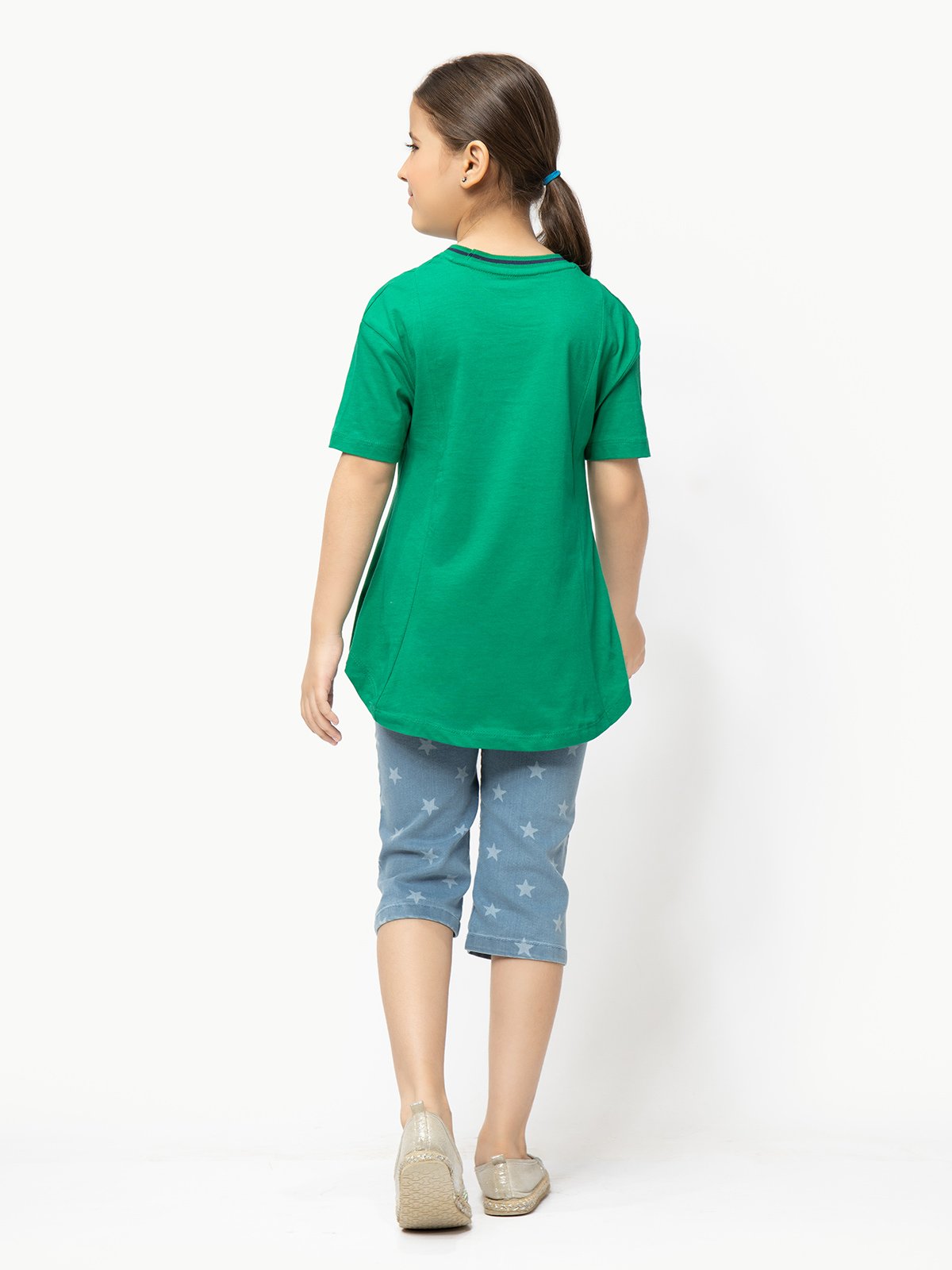 Edenrobe - Girl's Green Top - EGTK21-016