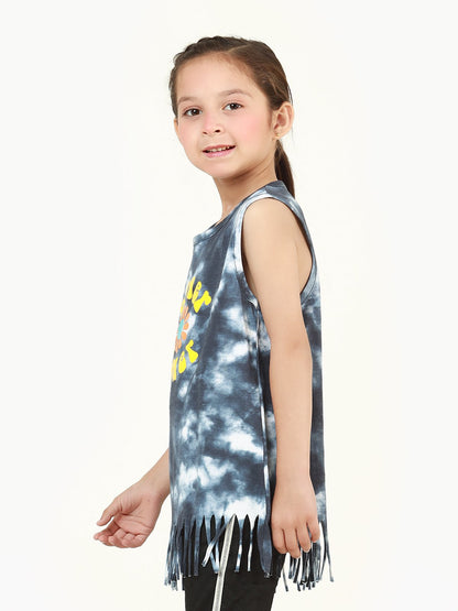 Edenrobe - Girl's Indigo Blue Top - EGTK21-019