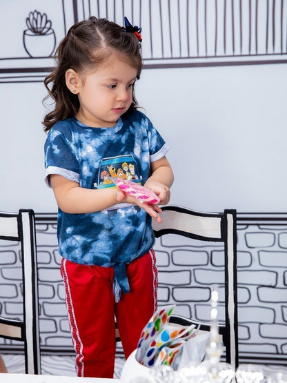 Edenrobe - Girl's Indigo Blue Top - EGTK21-021