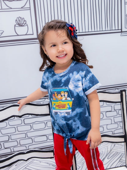 Edenrobe - Girl's Indigo Blue Top - EGTK21-021