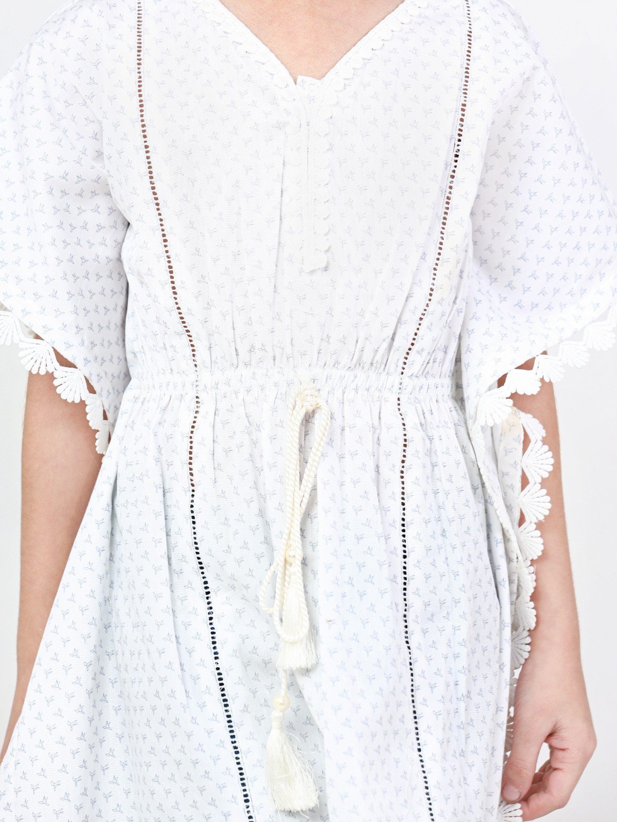 Edenrobe - Girl's White Top - EGTW22-053