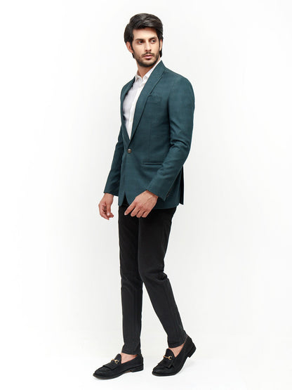 Edenrobe - Men's Teal Blazer - EMTB21-6758
