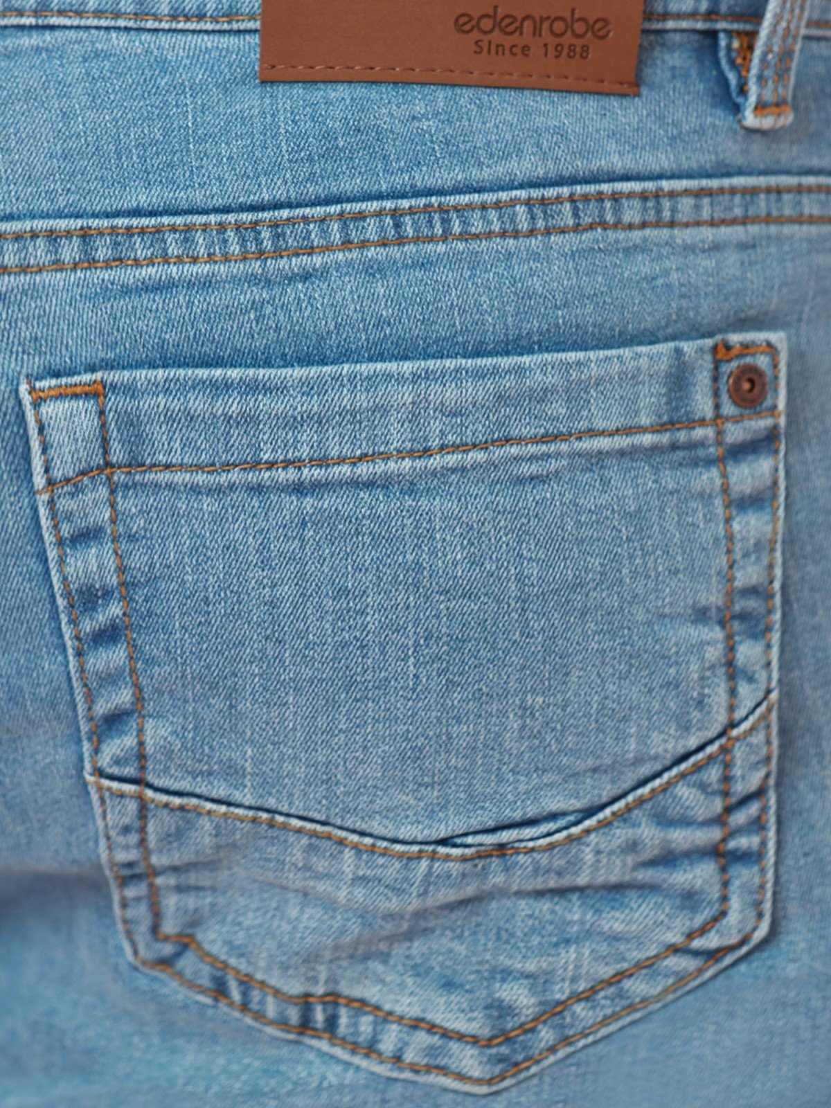 Edenrobe - Men's Light Blue Jeans - EMBPD22-005