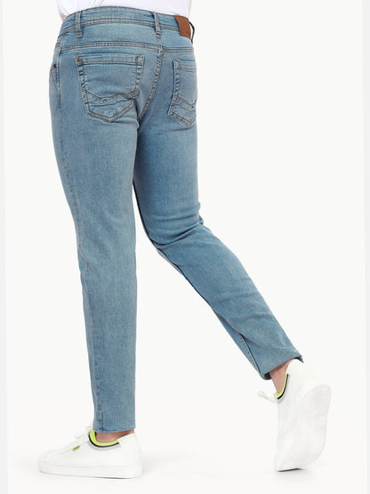 Edenrobe - Men's Light Blue Jeans - EMBPD22-005