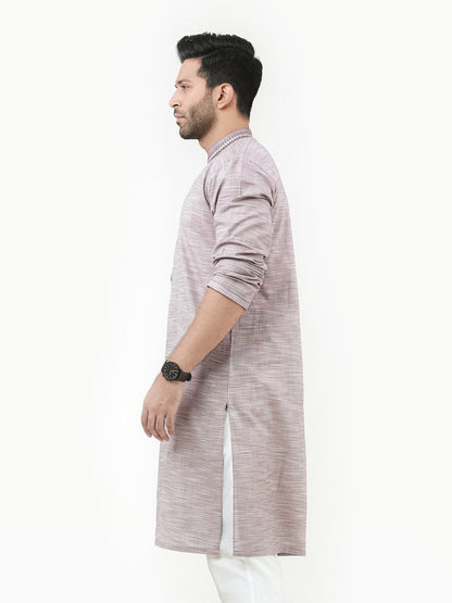 Edenrobe - Men's Maroon Kurta - EMTK22S-99216
