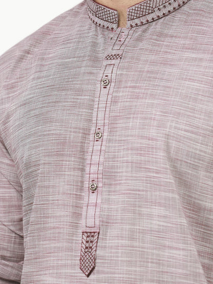 Edenrobe - Men's Maroon Kurta - EMTK22S-99216