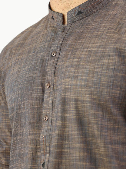 Edenrobe - Men's Brown Kurta - EMTK22S-99223