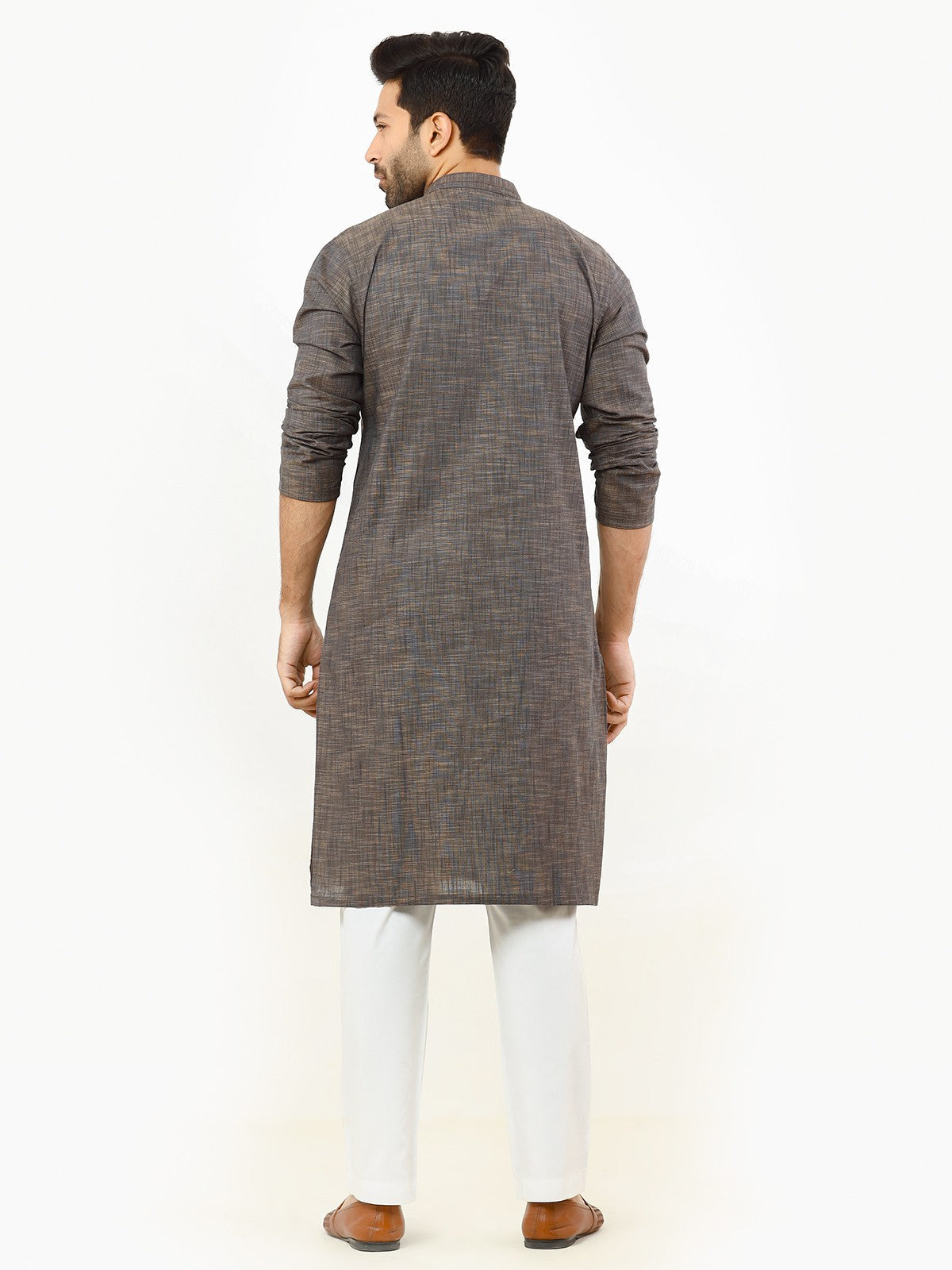 Edenrobe - Men's Brown Kurta - EMTK22S-99223
