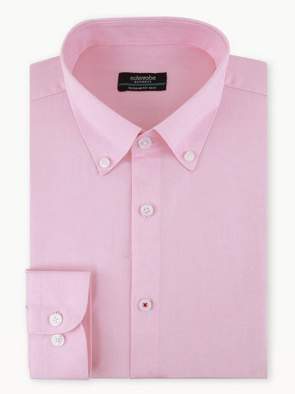 Edenrobe - Men's Pink Shirt Plain - EMTSB22-098
