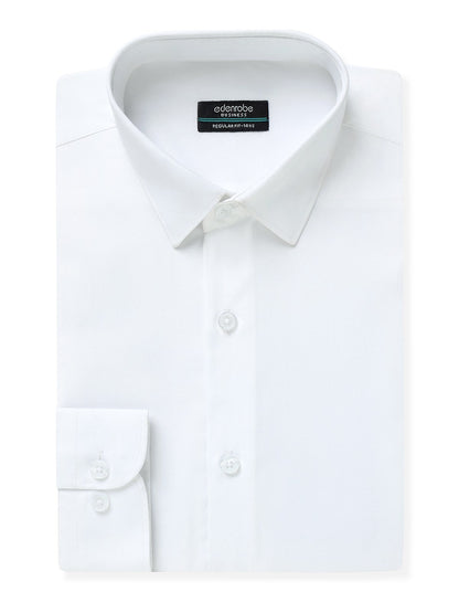 Edenrobe - Men's White Shirt Plain - EMTSB22-115