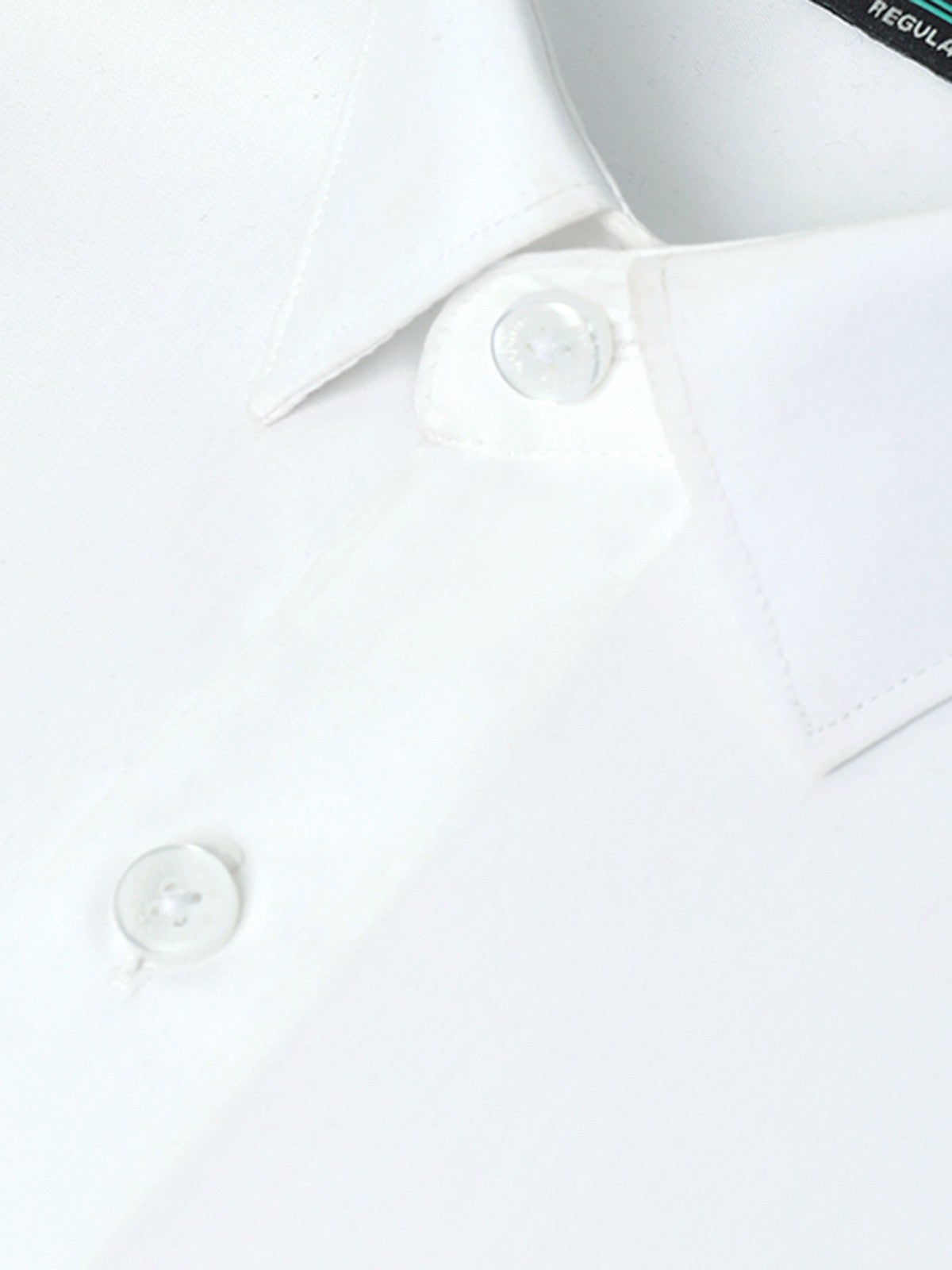 Edenrobe - Men's White Shirt Plain - EMTSB22-115