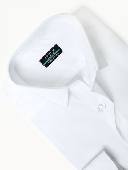 Edenrobe - Men's White Shirt Plain - EMTSB22-115