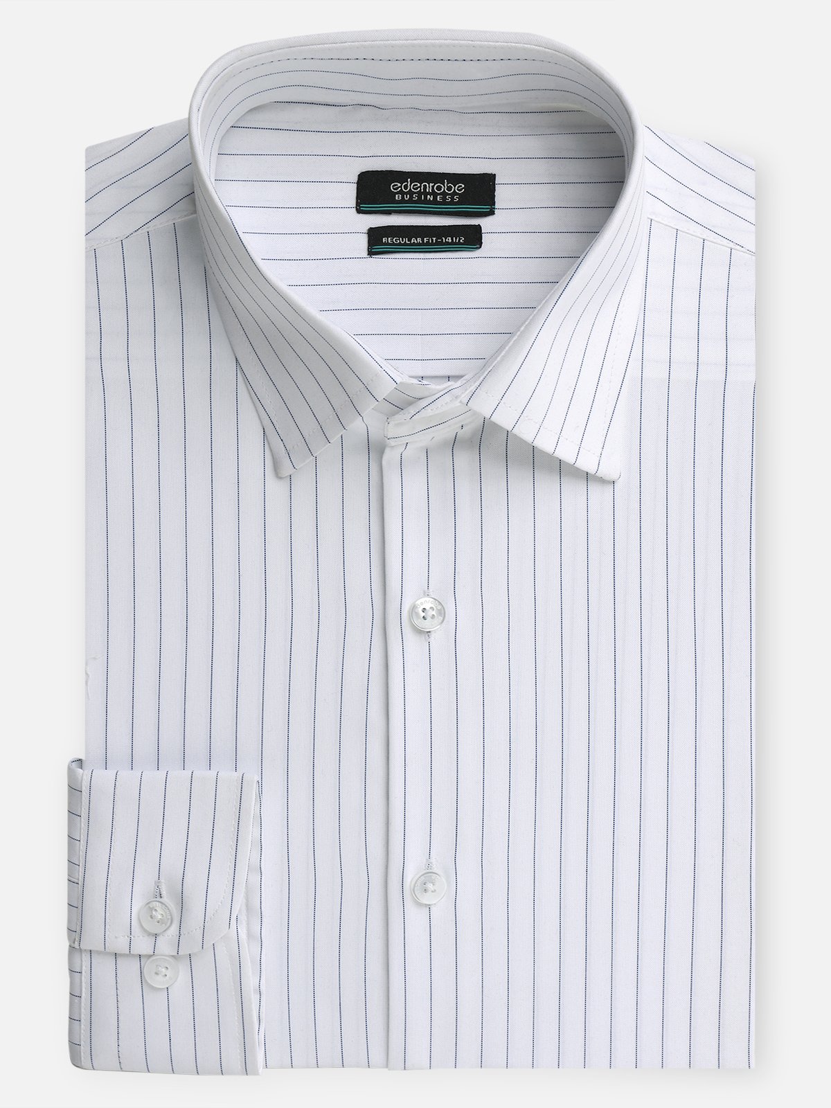 Edenrobe - Men's White Shirt - EMTSB21-068