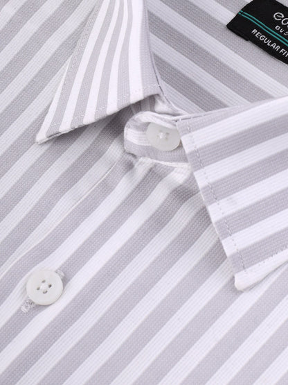 Edenrobe - Men's White & Grey Shirt - EMTSB22-084
