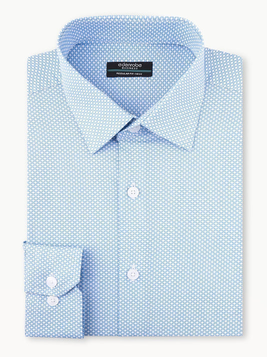 Edenrobe - Men's Sky Blue Shirt - EMTSB22-086