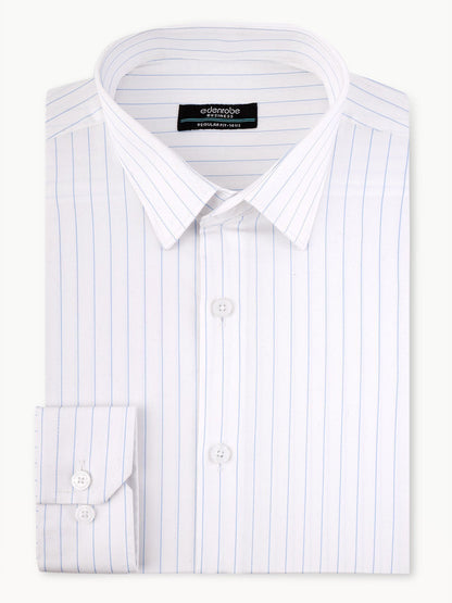 Edenrobe - Men's White Shirt - EMTSB22-087