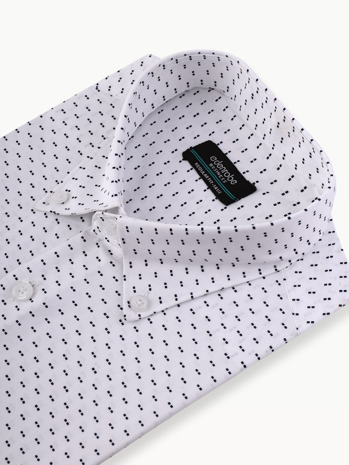 Edenrobe - Men's White Shirt - EMTSB22-090
