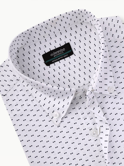 Edenrobe - Men's White Shirt - EMTSB22-090