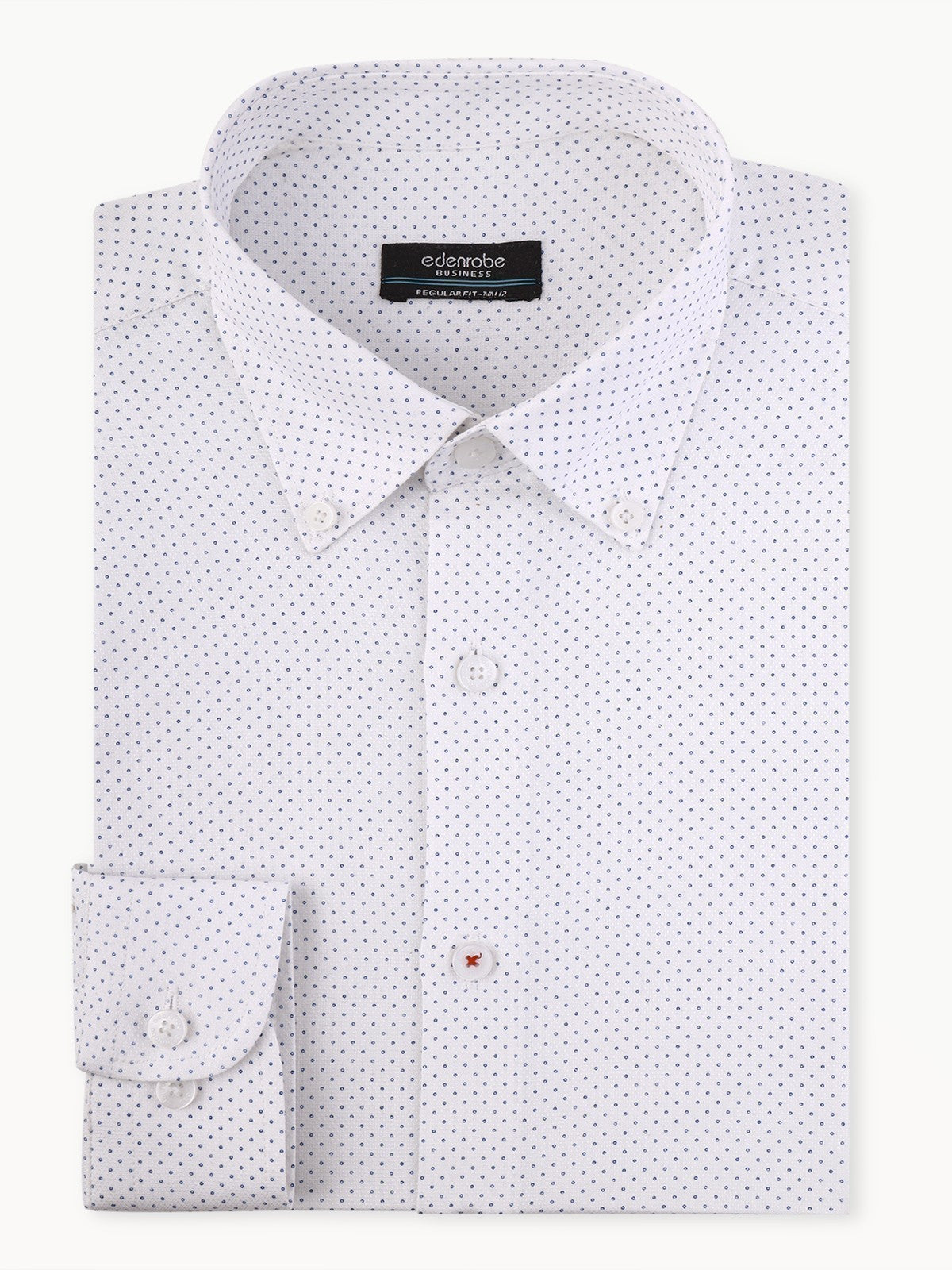Edenrobe - Men's White Shirt - EMTSB22-093
