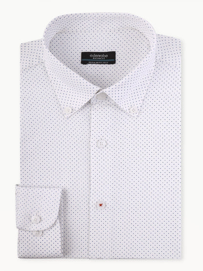 Edenrobe - Men's White Shirt - EMTSB22-093