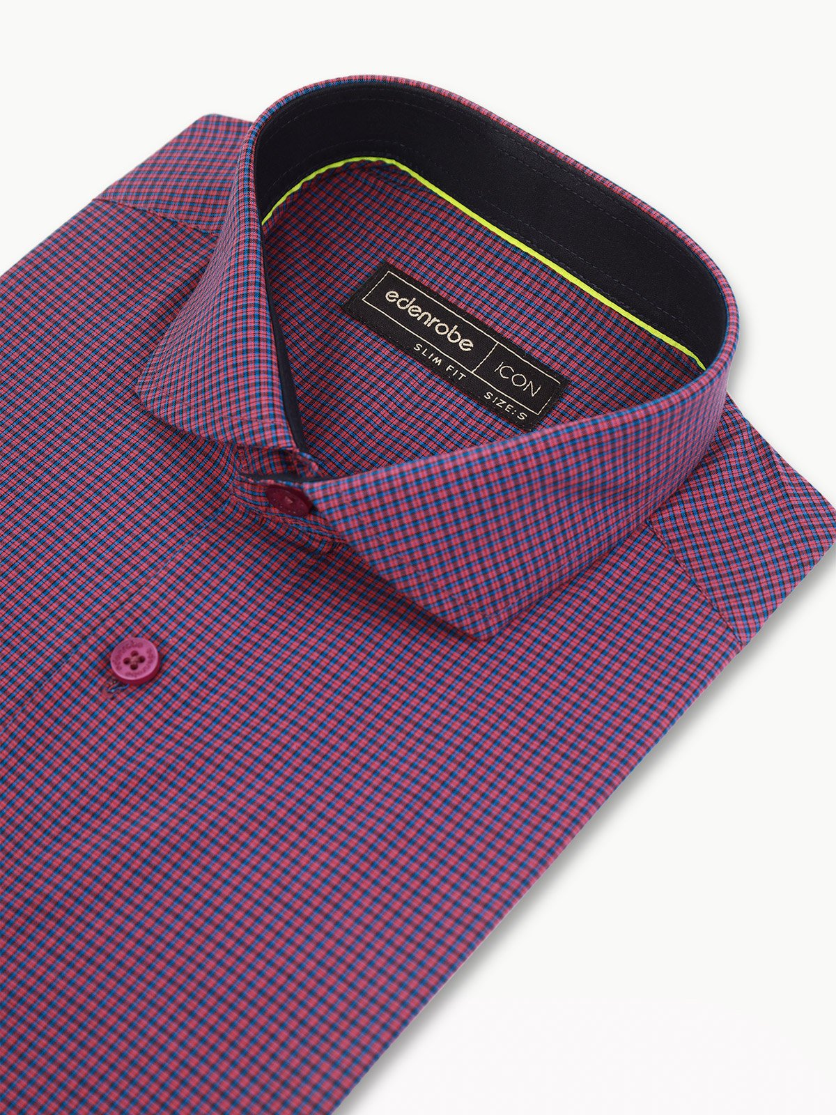 Edenrobe - Men's Purple Shirt - EMTSI22-50228