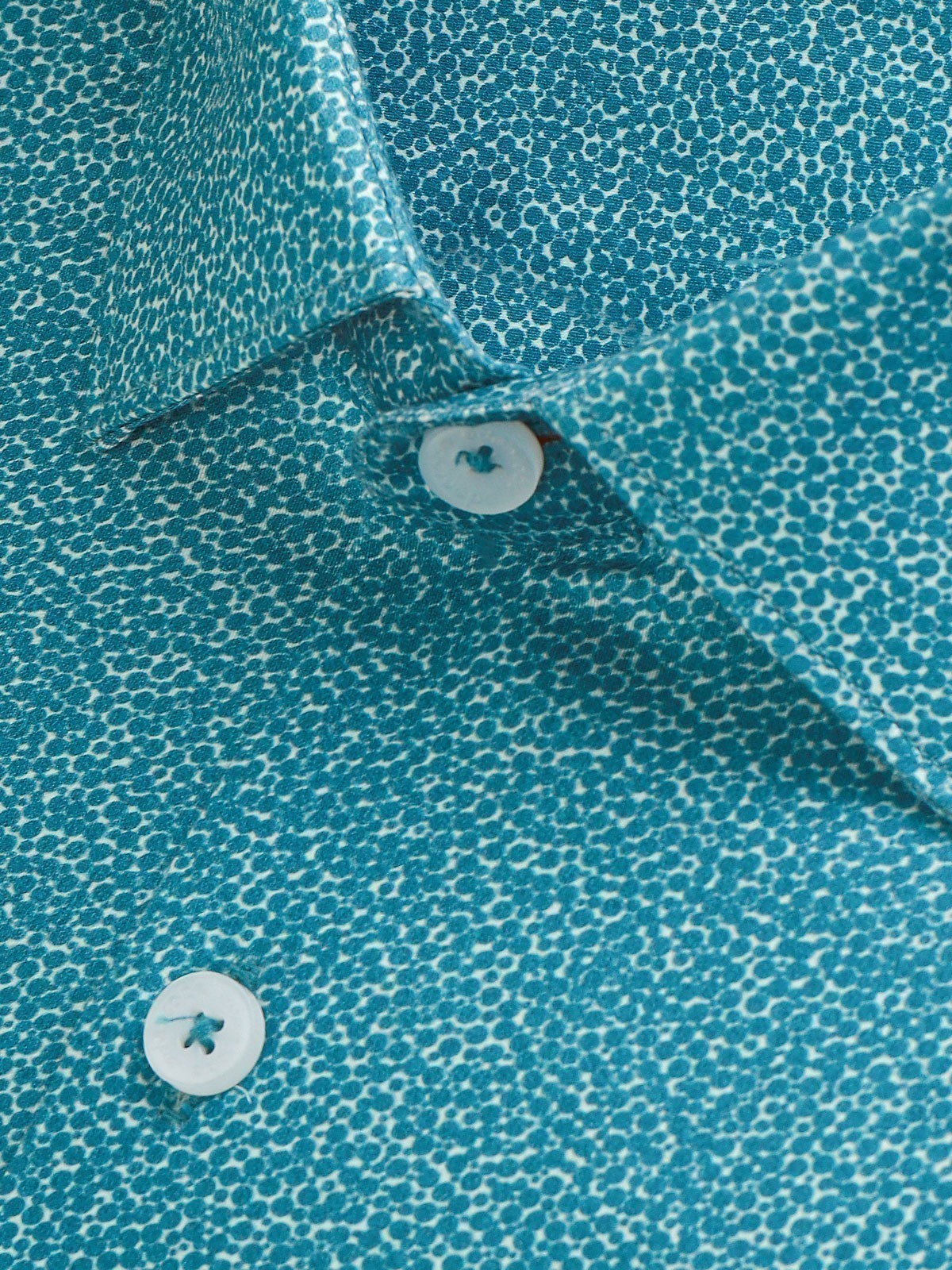 Edenrobe - Men's Teal Shirt - EMTSUC22-169