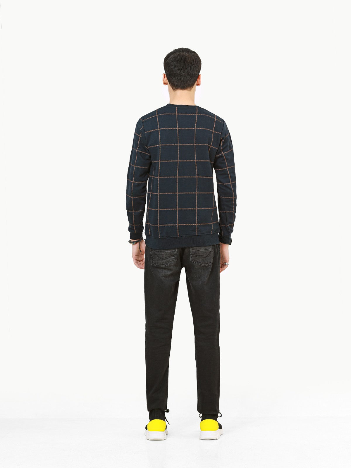 Edenrobe - Men's Dark Navy SweatShirt - EMTSS22-001