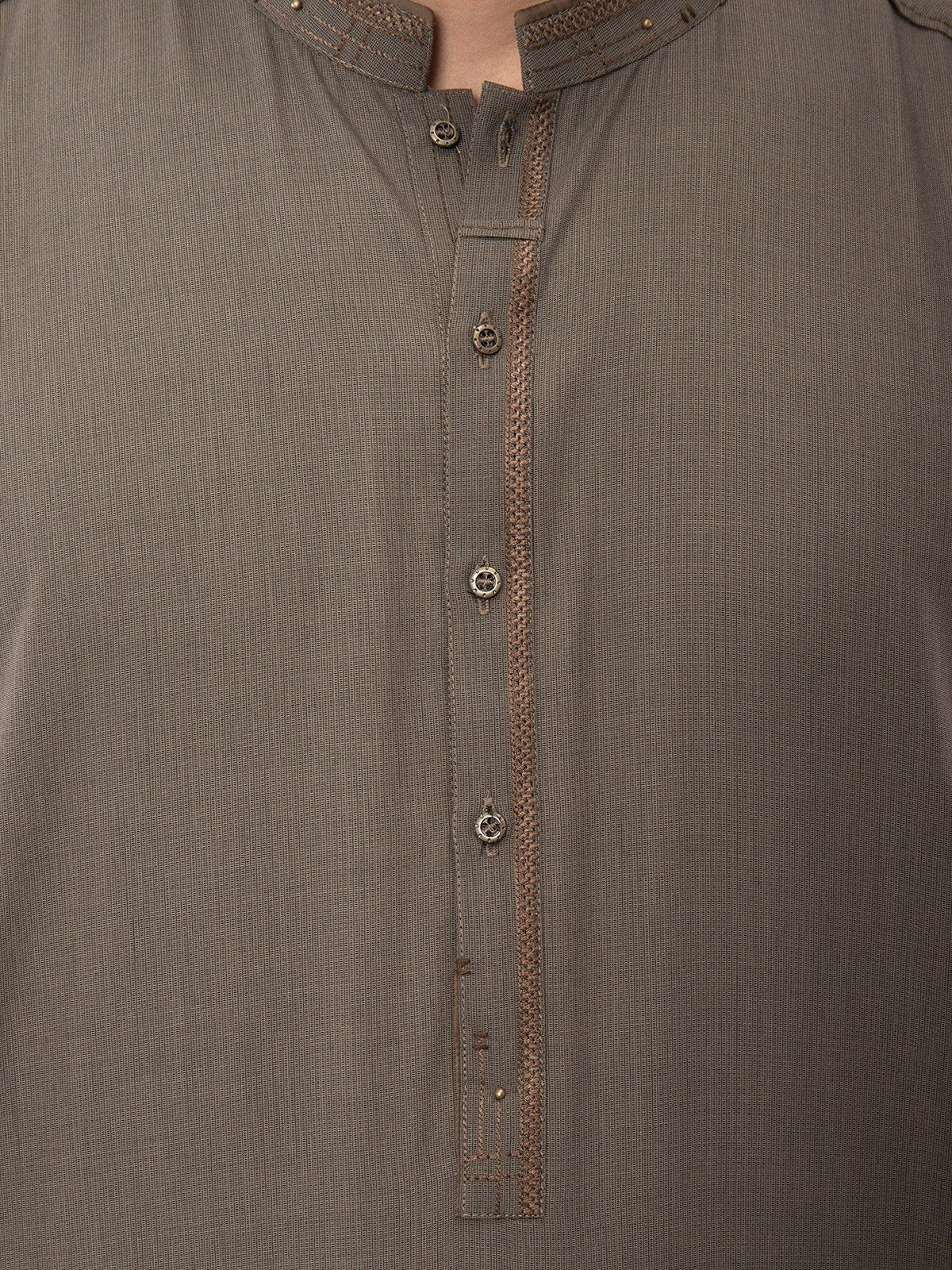 Edenrobe - Men's Dark Olive Swish Collection - EMTSW22S-99125