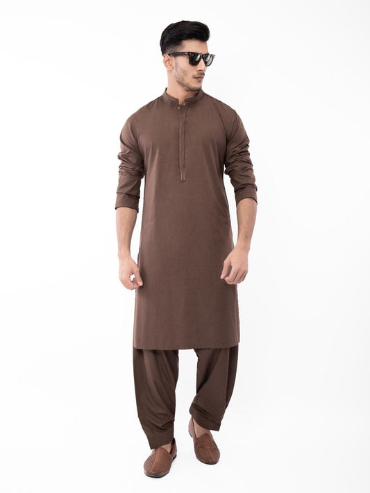 Edenrobe - Men's Brown Swish Collection - EMTSW22S-99131