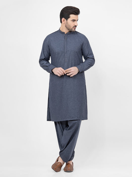 Edenrobe - Men's Dark Navy Swish Collection - EMTSW22S-99166