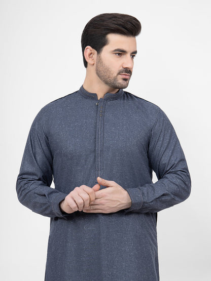 Edenrobe - Men's Dark Navy Swish Collection - EMTSW22S-99166