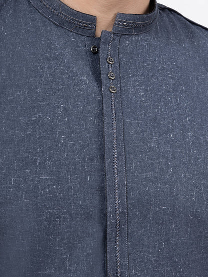 Edenrobe - Men's Dark Navy Swish Collection - EMTSW22S-99166