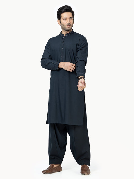 Edenrobe - Men's Black Swish Collection - EMTSW22S-99167