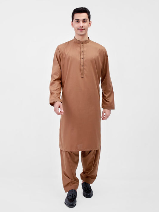 Edenrobe - Men's Light Brown Swish Collection - EMTSW22S-99171