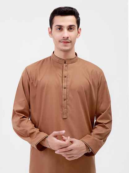 Edenrobe - Men's Light Brown Swish Collection - EMTSW22S-99171