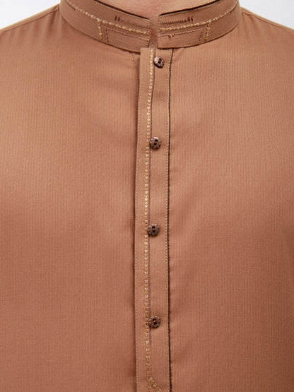 Edenrobe - Men's Light Brown Swish Collection - EMTSW22S-99171