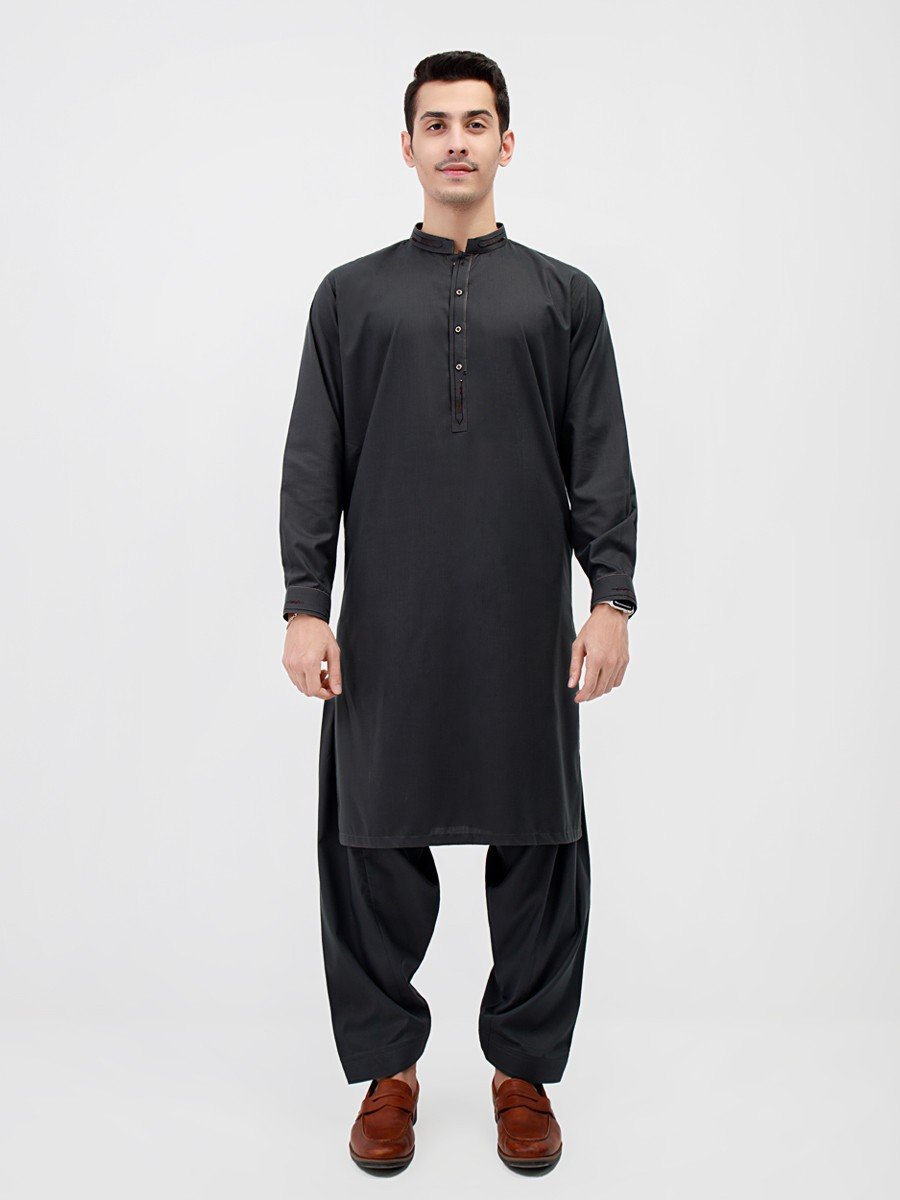 Edenrobe - Men's Dark Green Swish Collection - EMTSW22S-99172