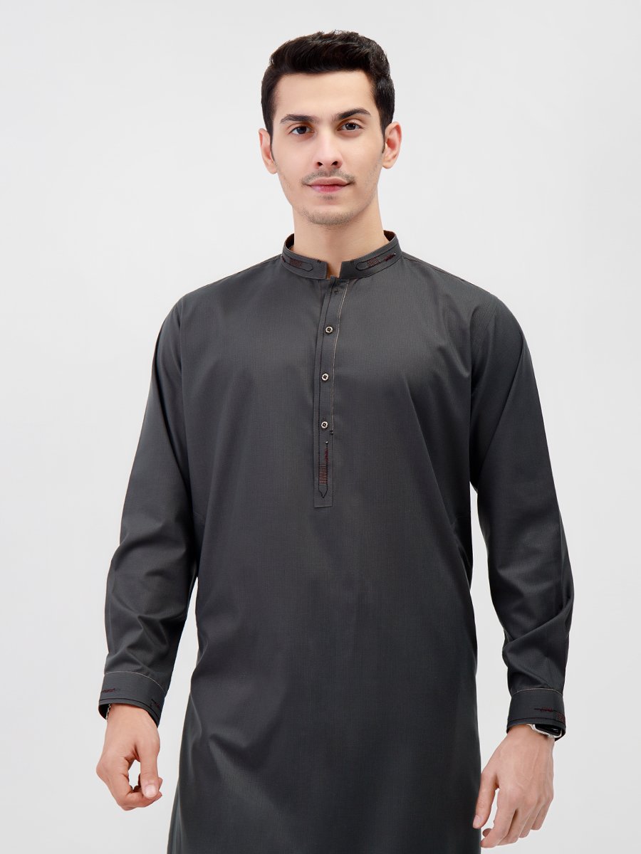 Edenrobe - Men's Dark Green Swish Collection - EMTSW22S-99172